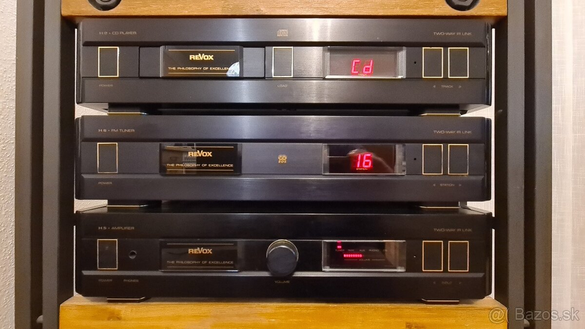 Revox H-linie H5 H6 H2 H208 H210 černá - 2