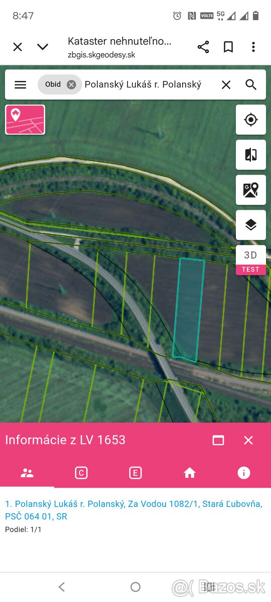 Orná pôda Sturovo 4211m2 - 2