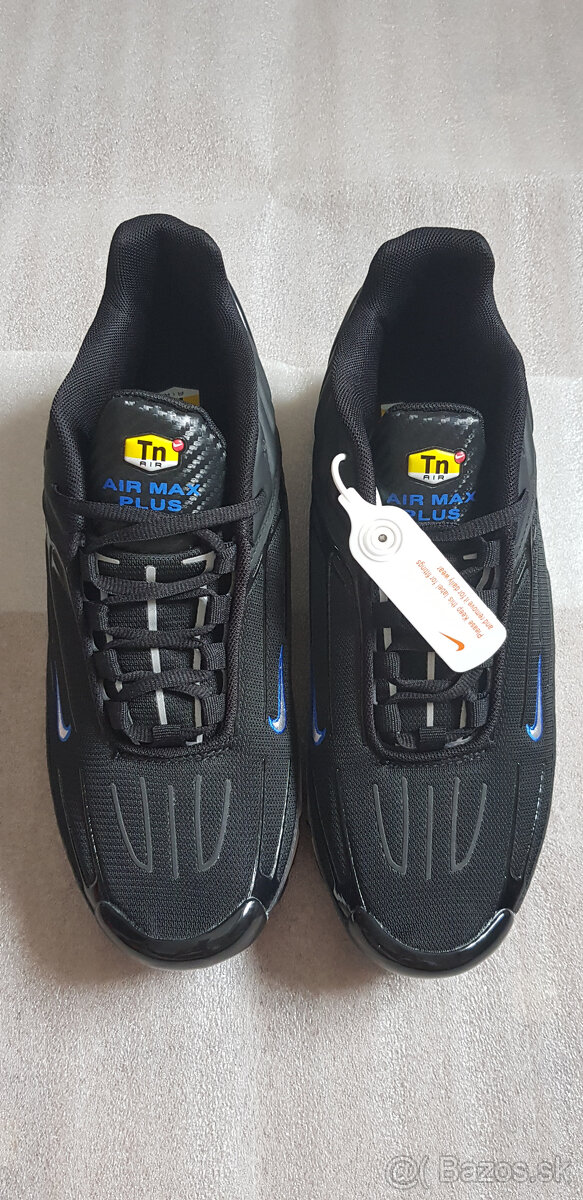 NIKE TN TUNED AIR BLACK BLUE. - 2