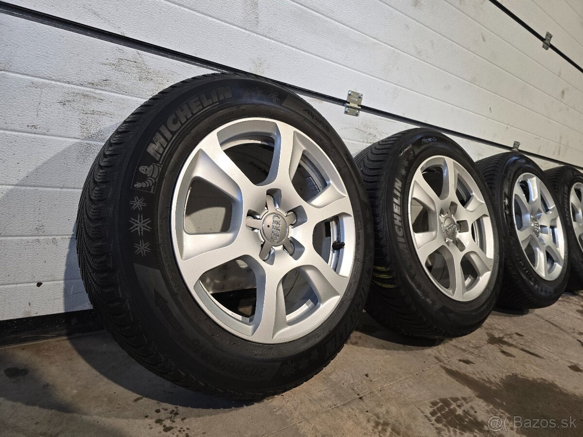 Zimná Sada AUDI A4 B8/B9 205/60 R16 Michelin - 2