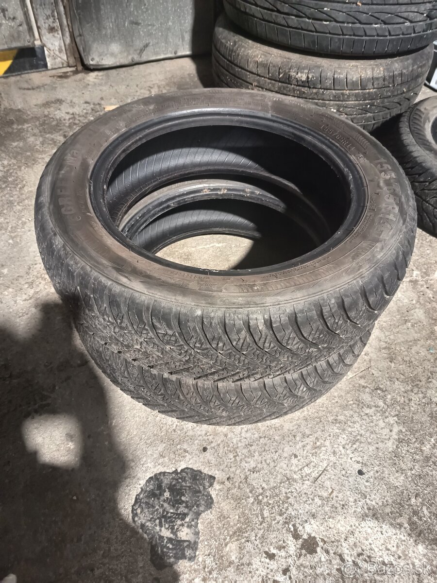 Predám zimne pneu 155/65 R14 - 2