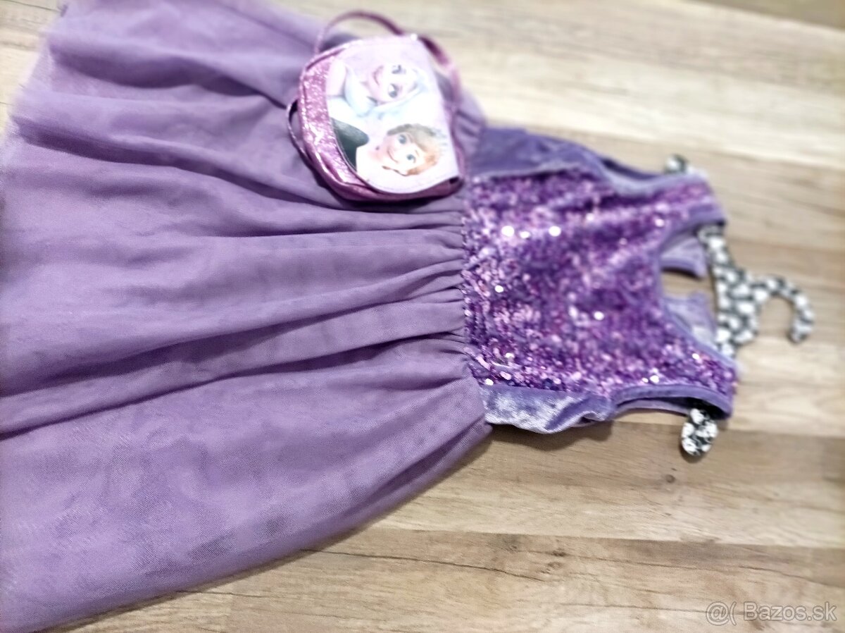 Fialové šaty - 2