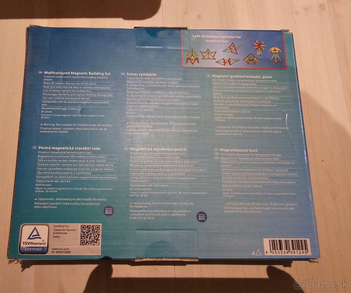 Magnetická stavebnica - 2