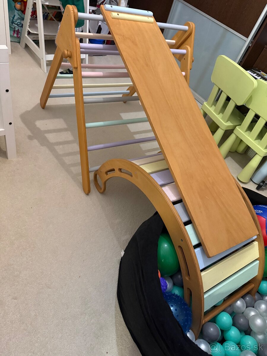 Montessori zostava - interiérové ihrisko - 2