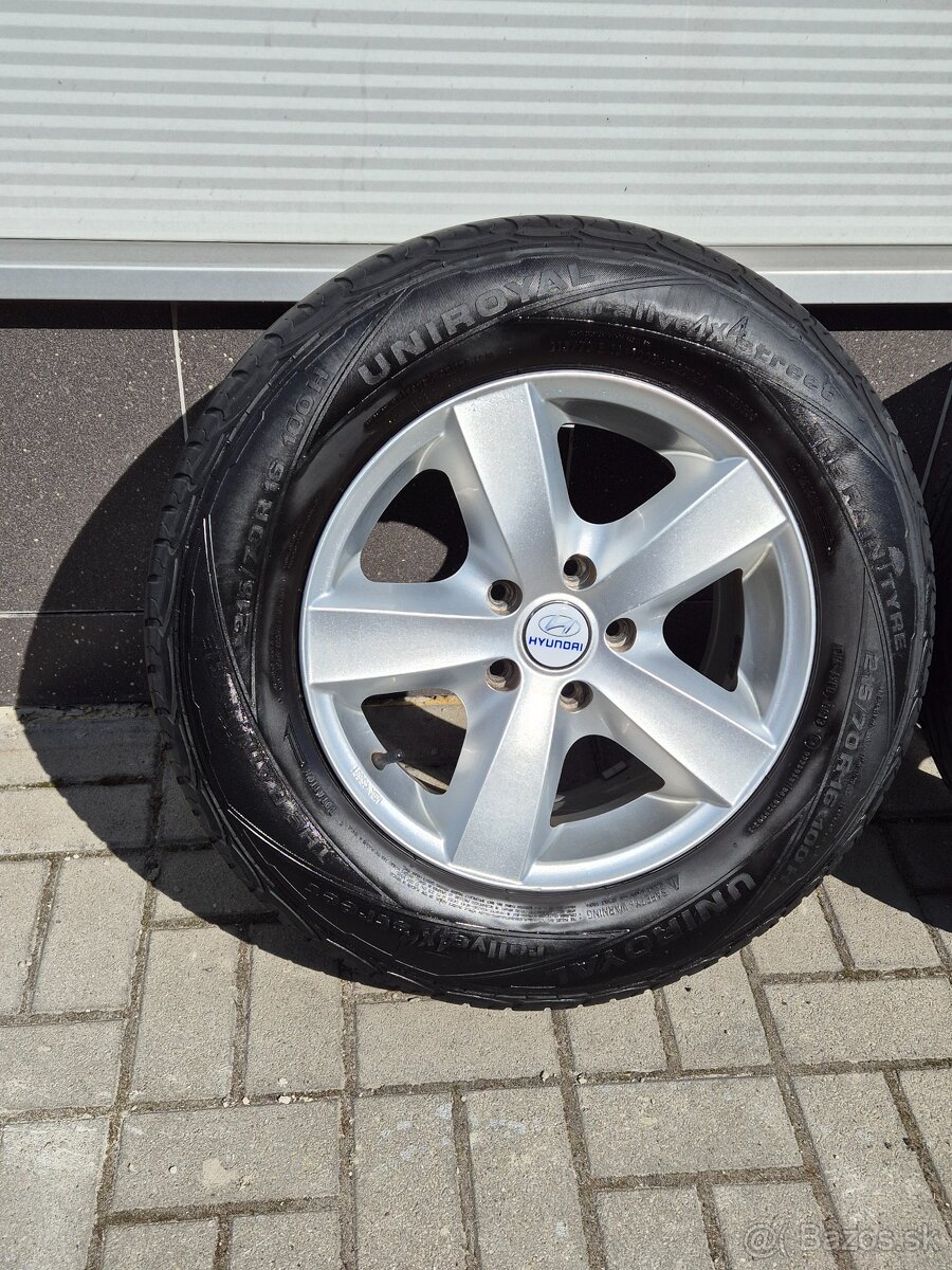 Hyundai IX 35 disky s letnými pneu - 2