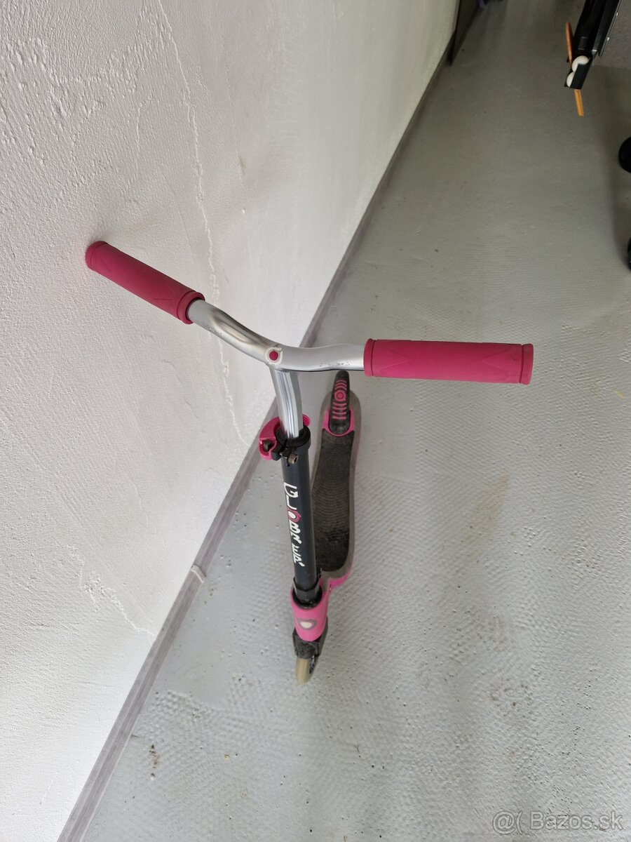 Detská kolobežka Globber Flow 125 Ruby Grey - 2