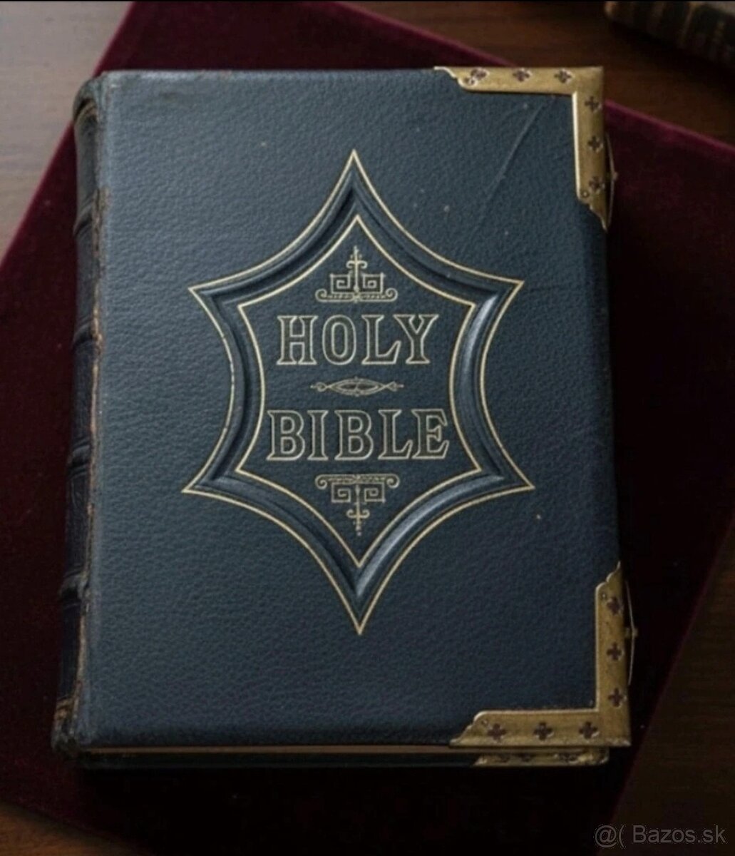 Biblia z roku 1870 - 2