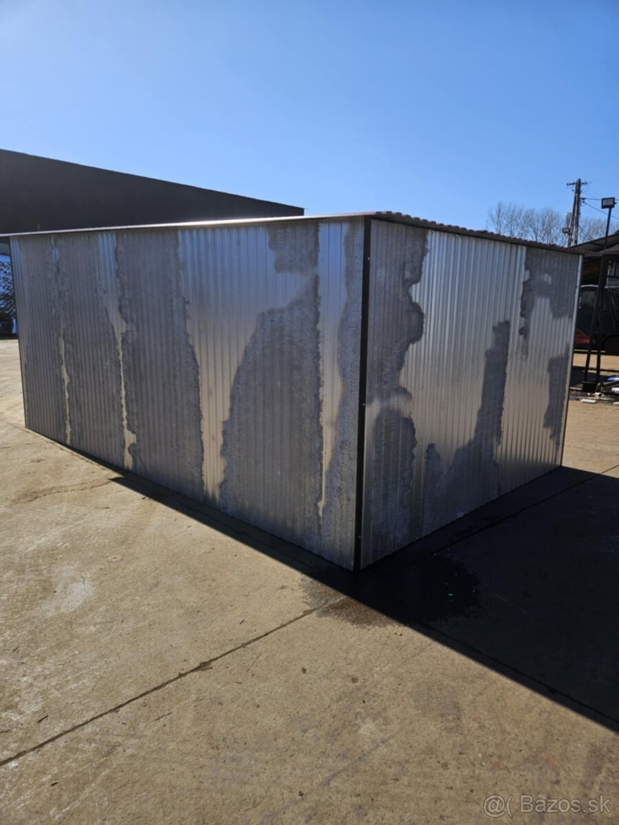 Plechová garáž v 2.triede - 2