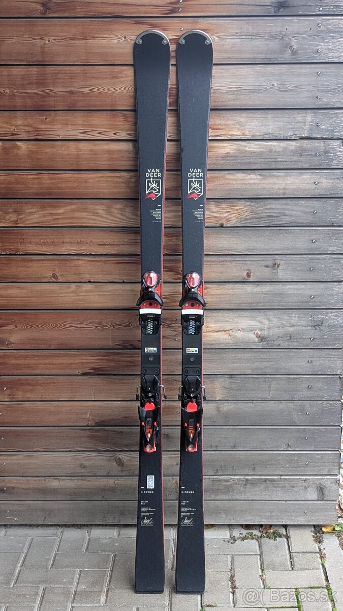 TOP lyže VAN DEER H-power (RED BULL), 175cm - 2