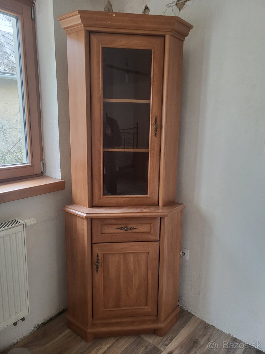 Skrinky rohove vitrina komoda - 2