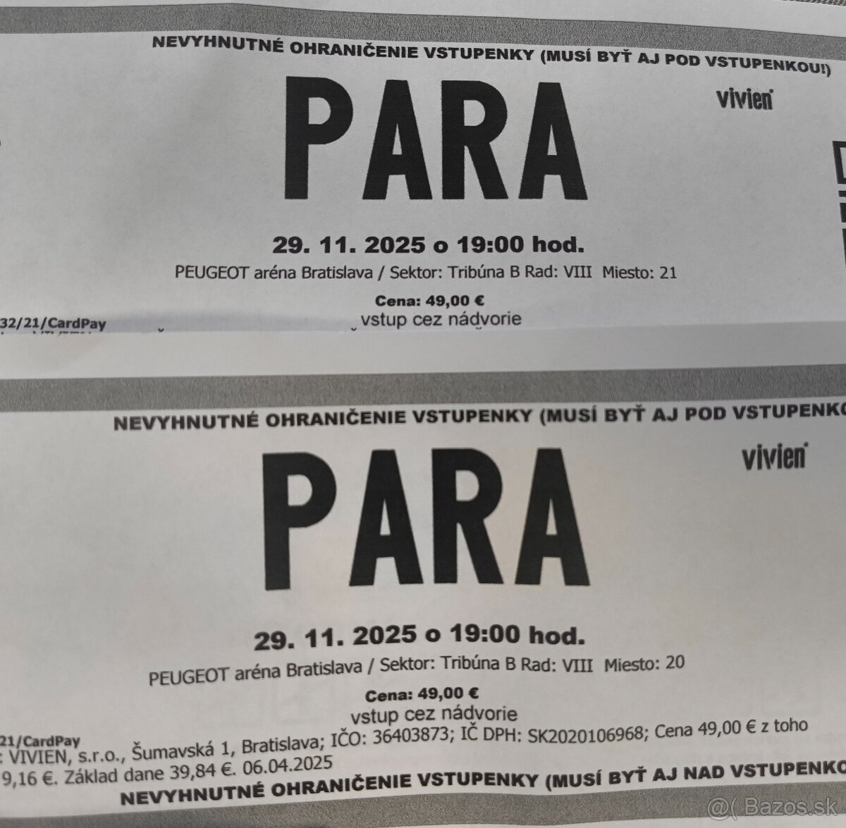 Para koncert 29.11.2025 - 2