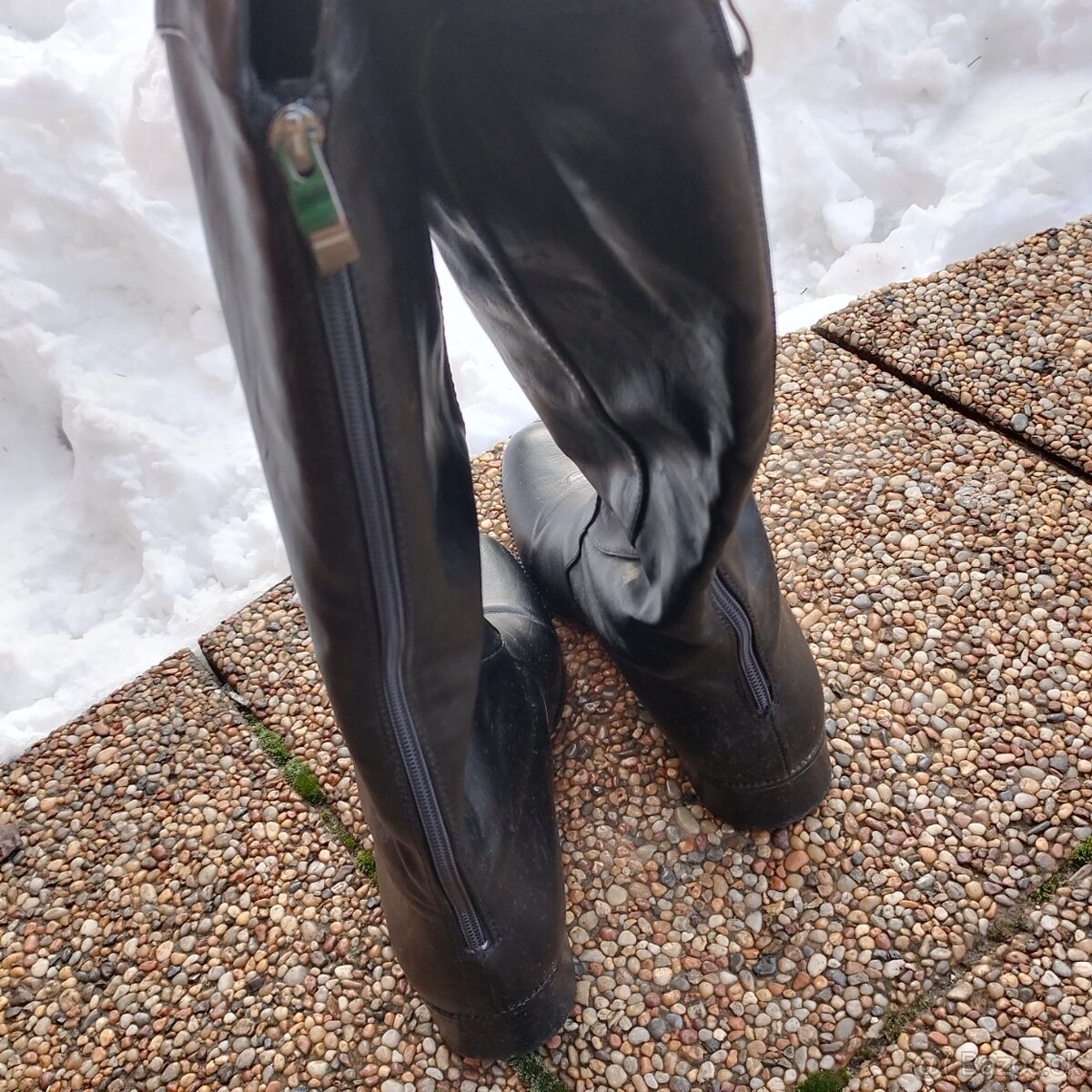 Predam damske vysoke cizmy velk.41 - 2