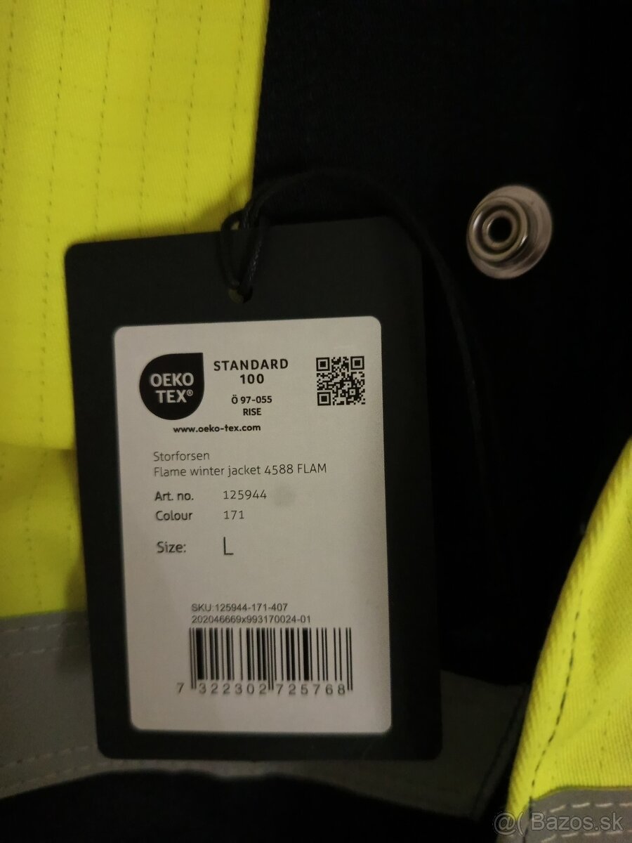 Pracovná bunda Fristads Nehorľavá - 2