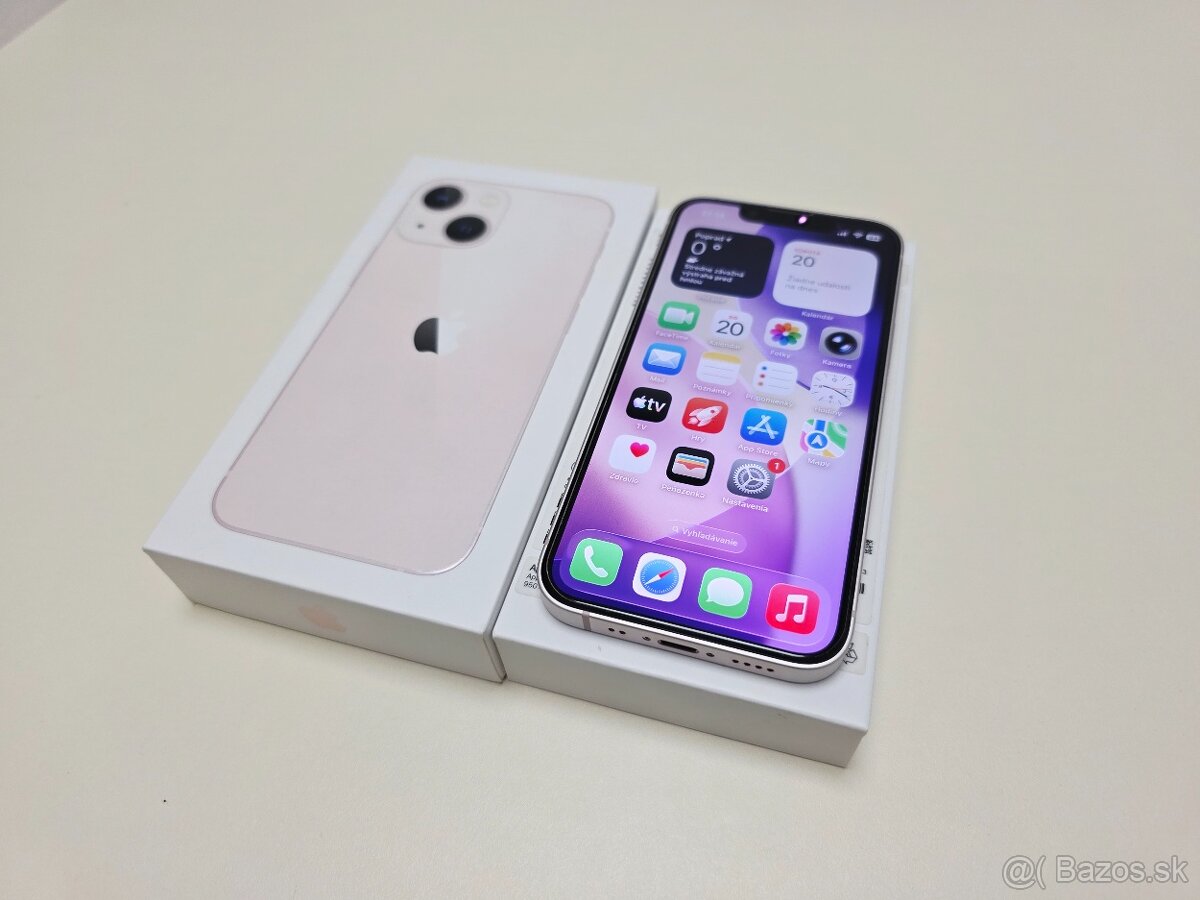Apple Iphone 13 MINI 128GB Pink,Zdravie baterky 100% - 2