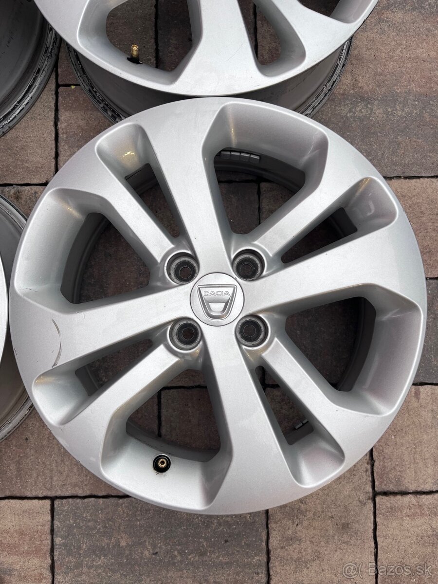 Orig. hliníkové disky Dacia R16, 4x100 - 2