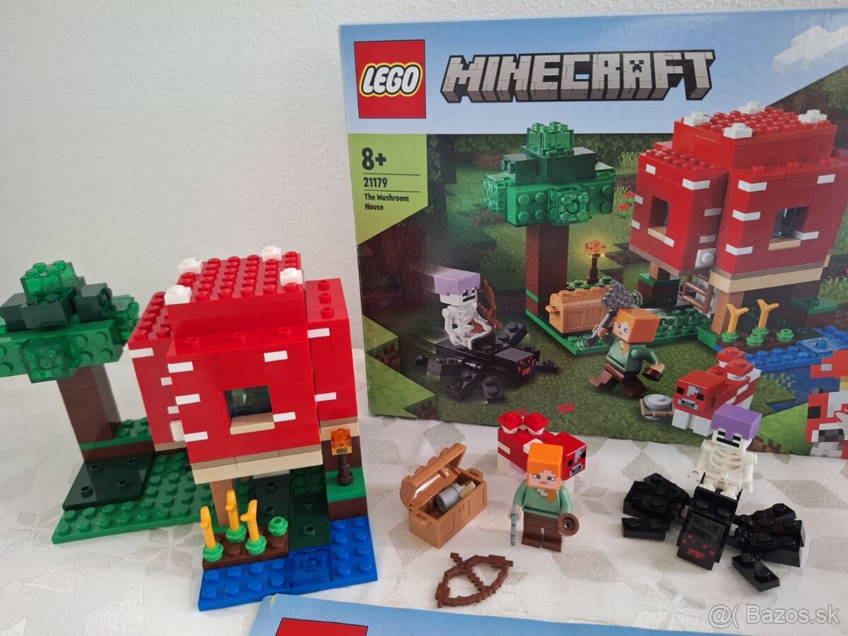 Lego 21179 Minecraft Hubový domček - 2