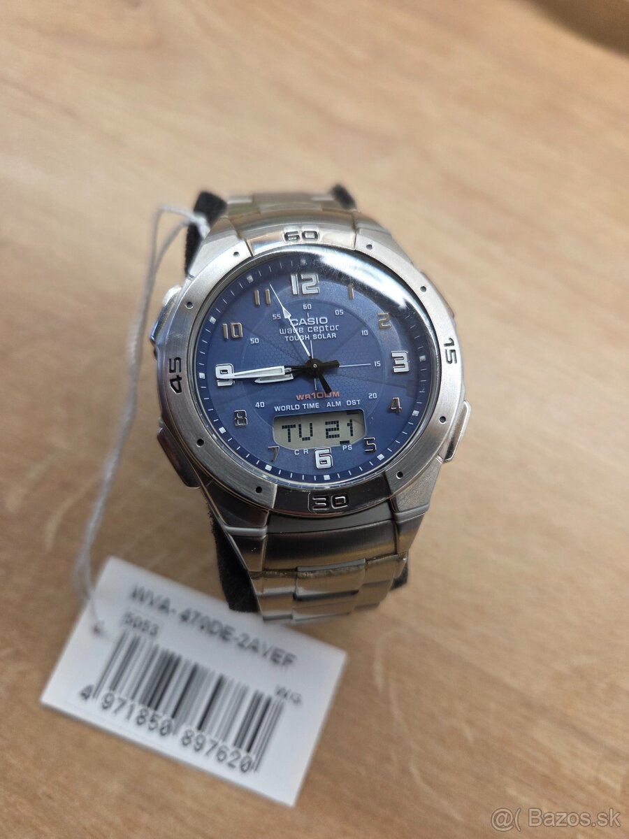 Casio,solárne, radiom riadene - 2