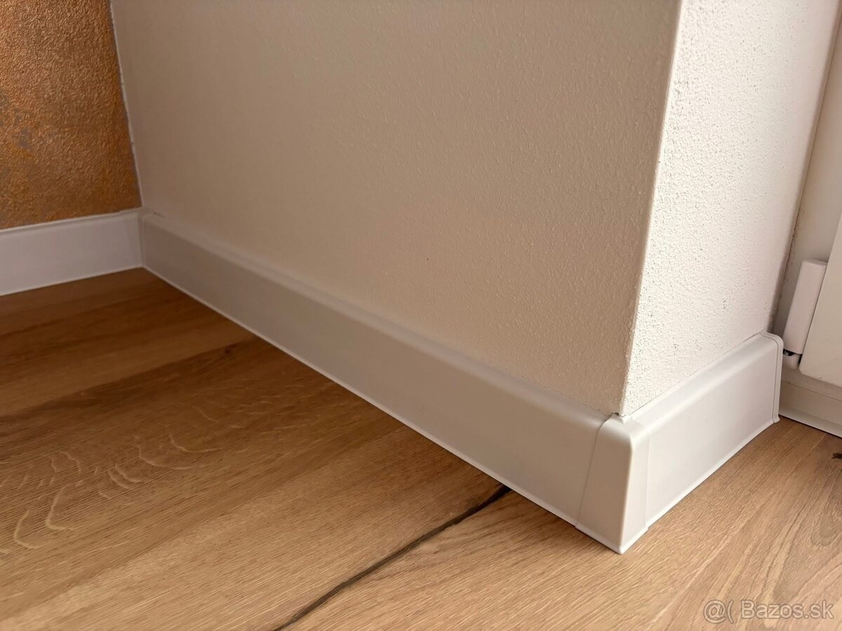 Arbiton soklové lišty biele - 2