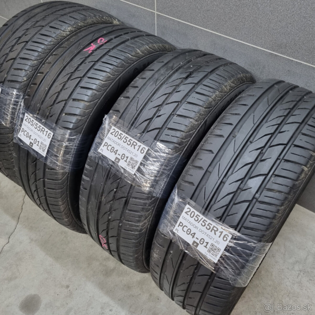 Letné pneumatiky 205/55 R16 MATADOR - 2