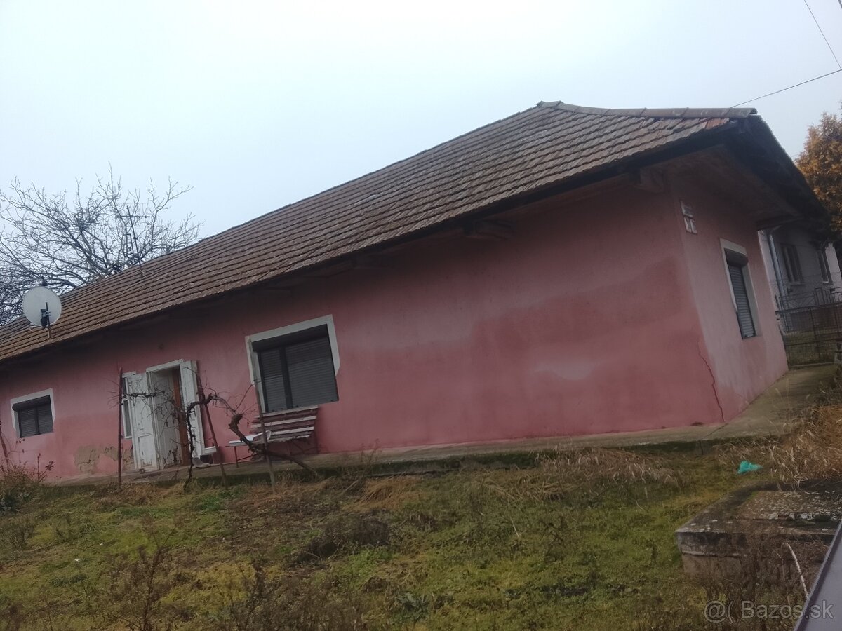 rodinný dom - chalupa Tekovské Lužany - 2