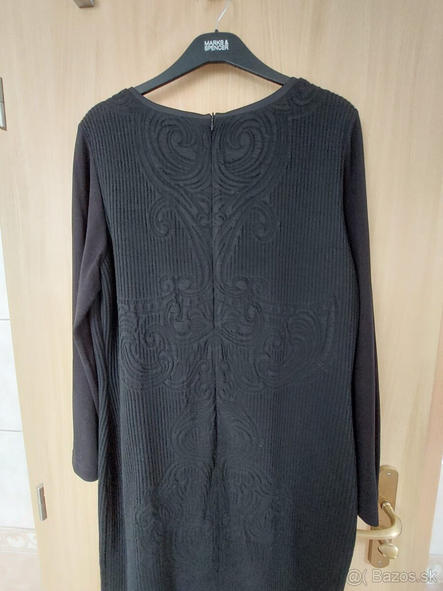 dámske šaty čierne č.46 -nenosené - 2