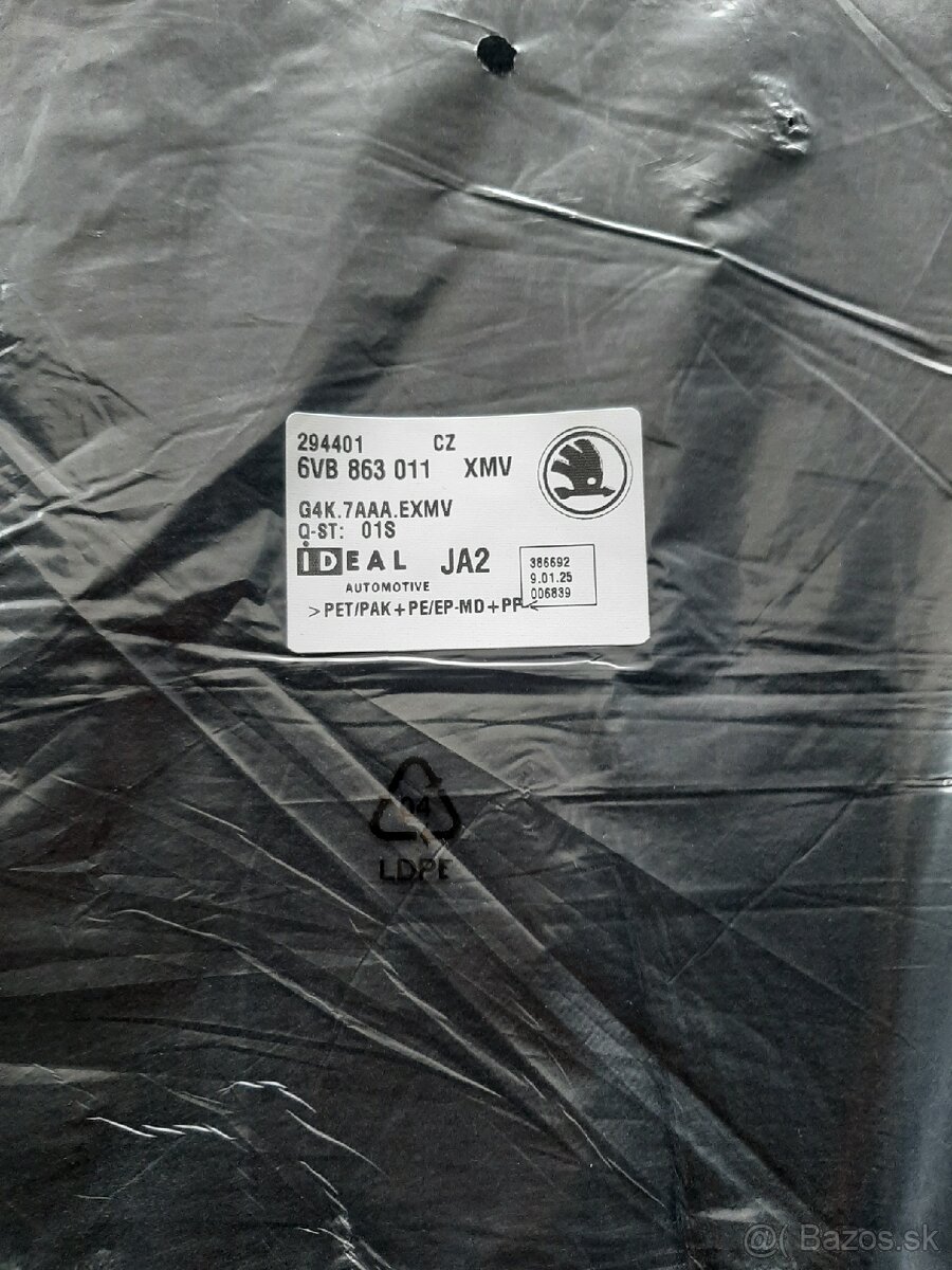 Velurové koberce Škoda Scala - 2