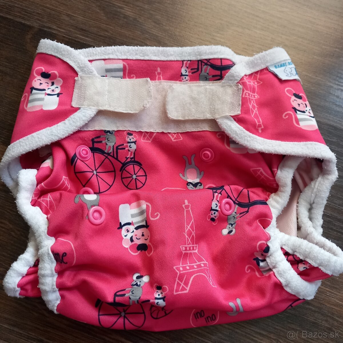 Ružové plienkové nohavičky - 2