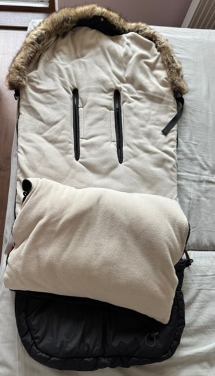 Predám Zimný fusak Zopa Fluffy Combi čierny - 2