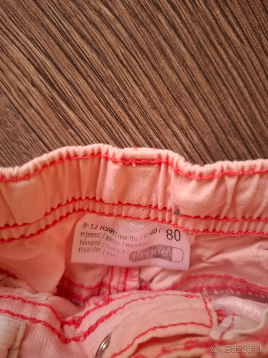 Ľahké nohavice 80 - 2