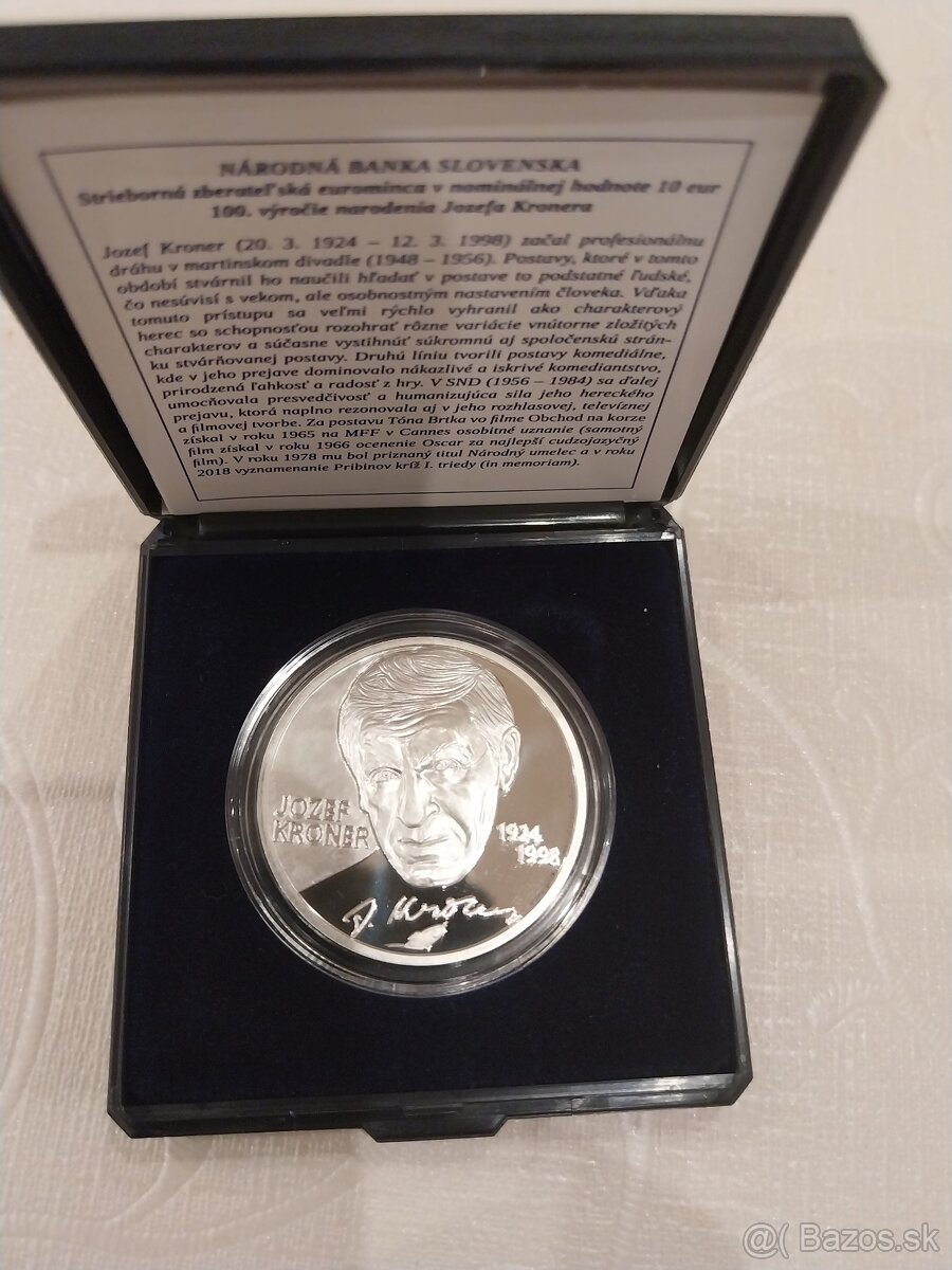 10€ mince proof - Kroner, SNP, Auschwitz/Birkenau - 2