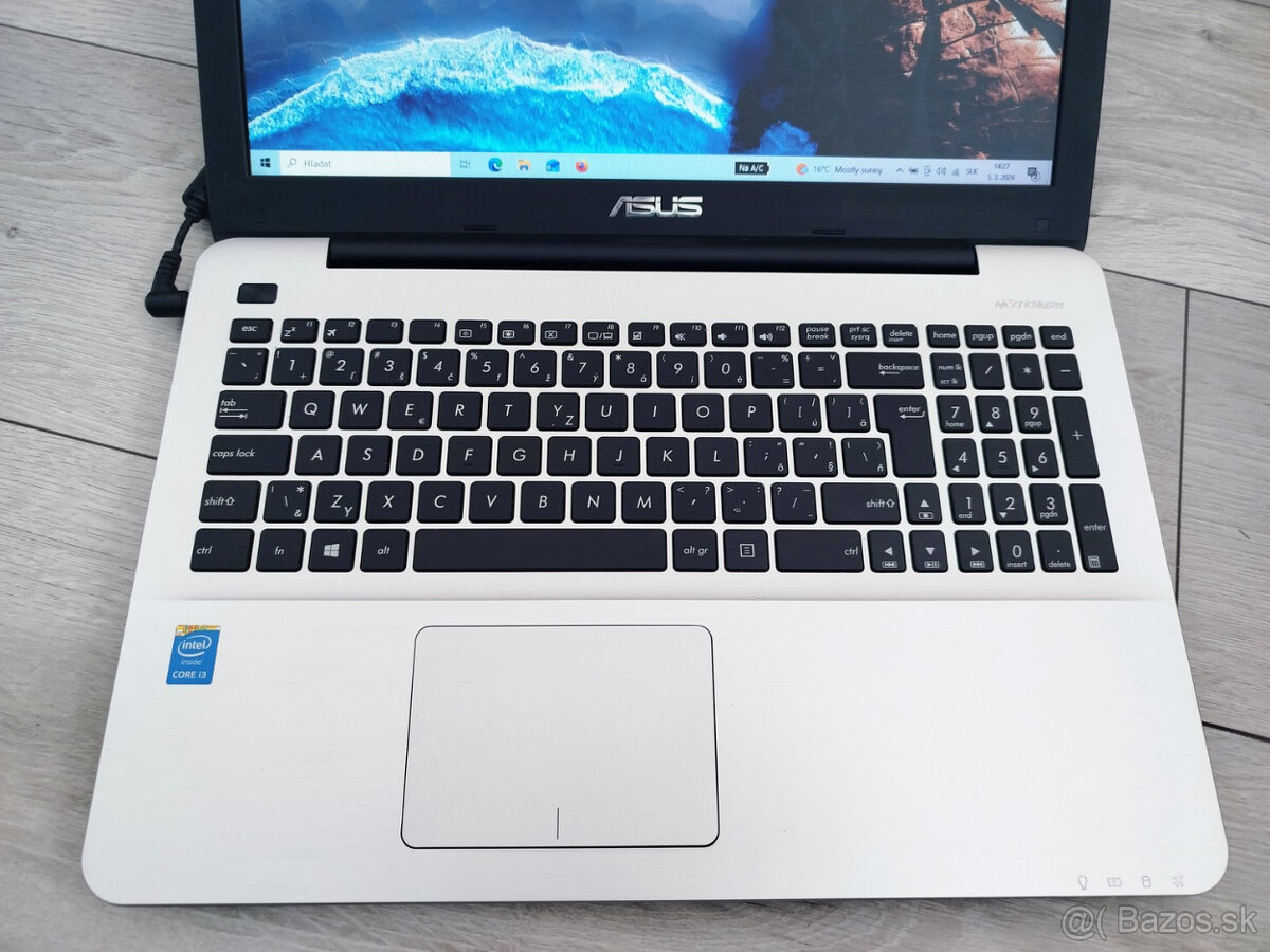 notebook Asus 15.6", Core i3-4030u, 8GB, 120GB SSD, W10 - 2