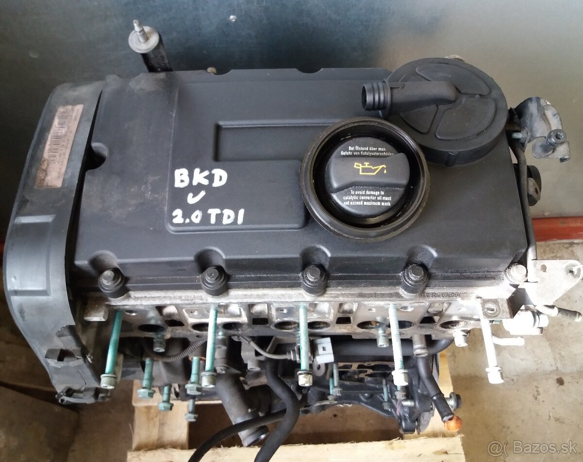 MOTOR BKD 2.0TDI 16V 103KW - GOLF 5, OCTAVIA 2, TOURAN - 2