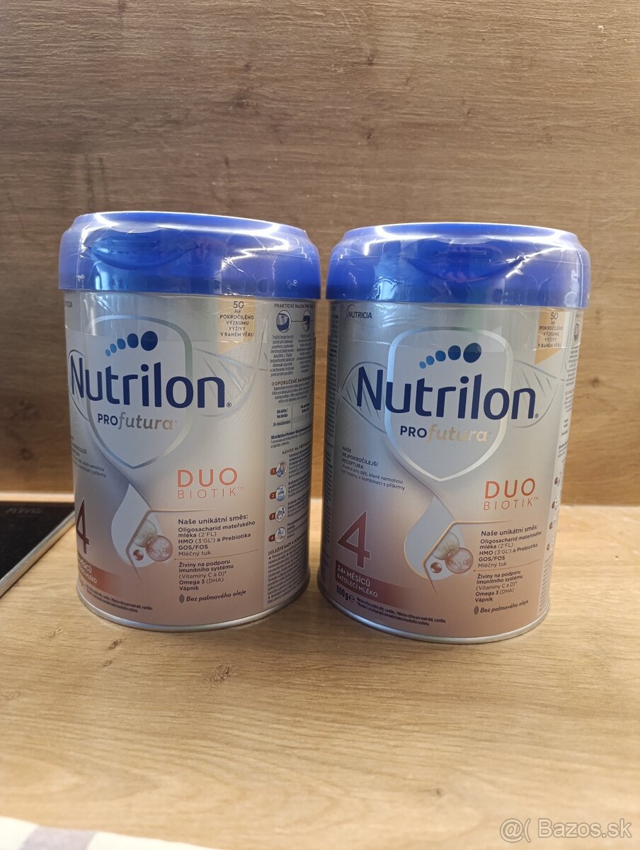Nutrilon 4 Profutura Duobiotik - batoľacie mlieko (24+ mes) - 2