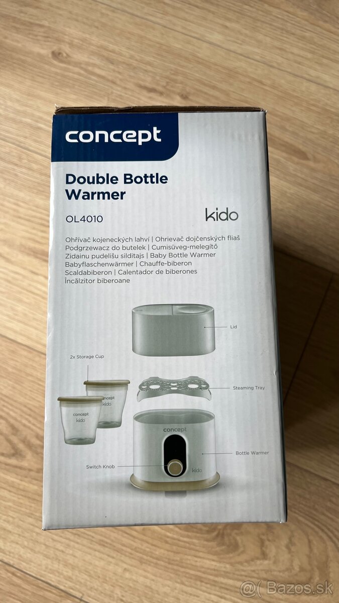 Ohrievač fľaš Concept 3v1 - 2