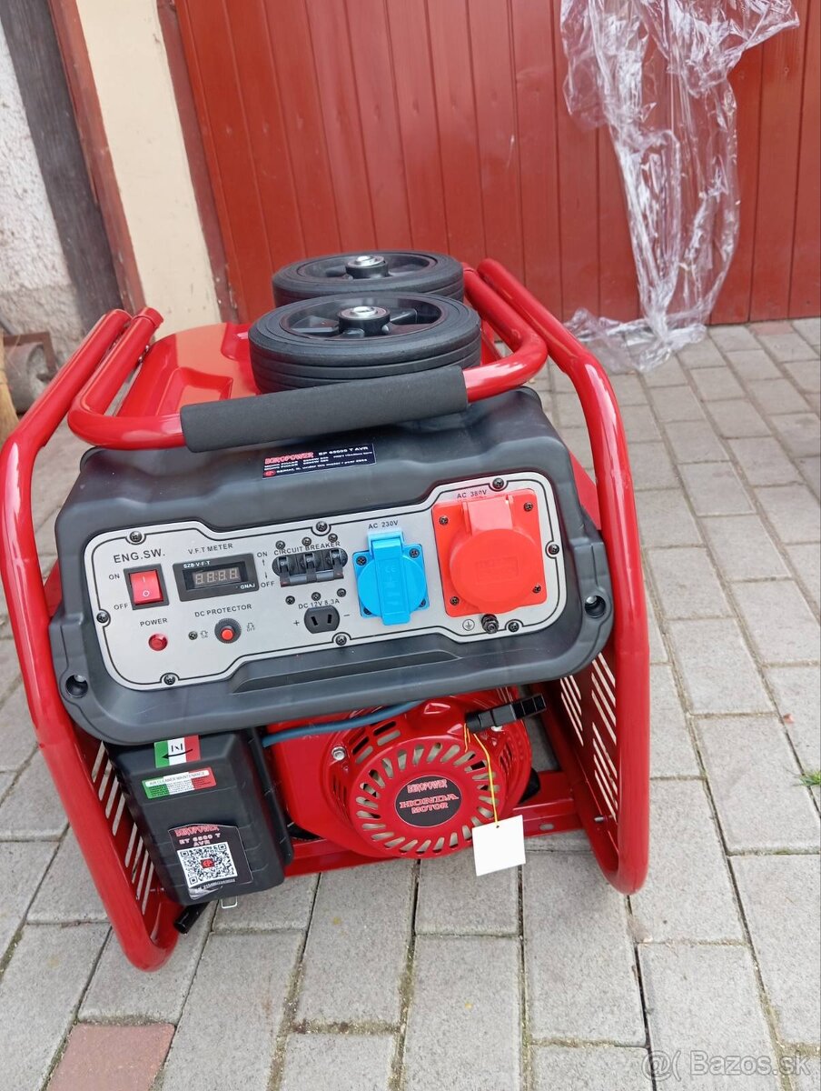 Nová Elektrocentrála EP 6500T AVR - 2