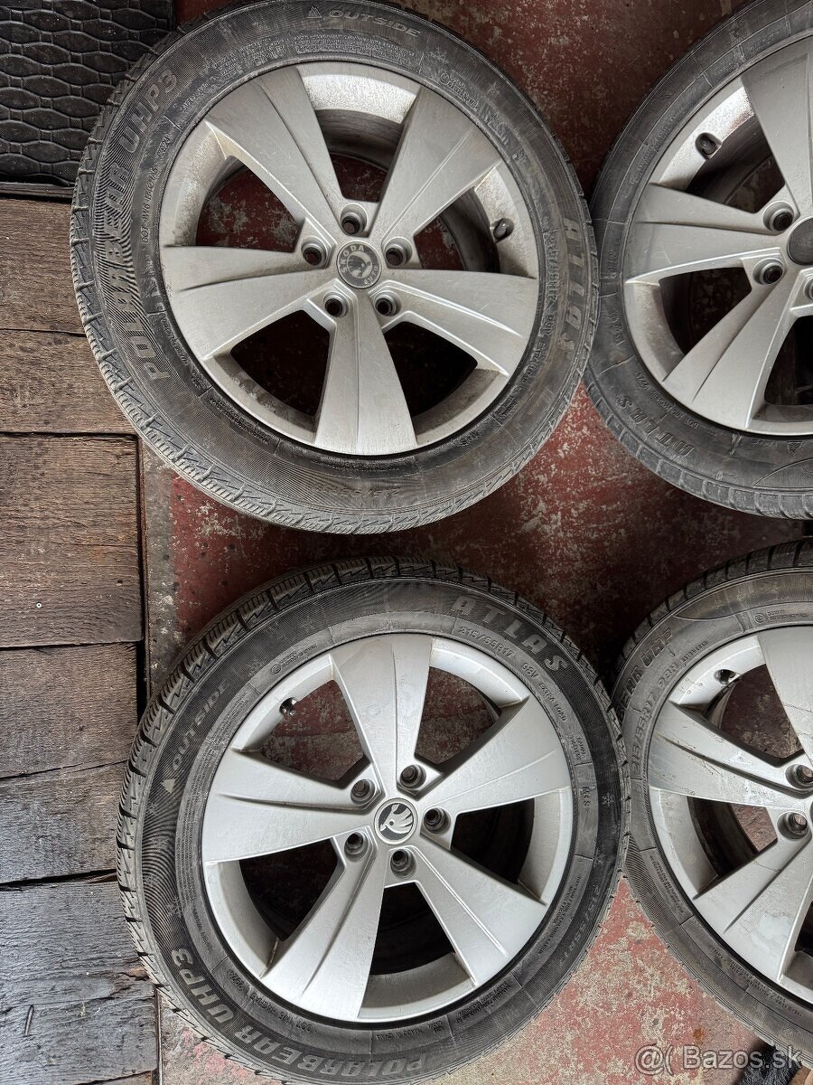5x112 R17 215/55 r17 SUPERB - 2