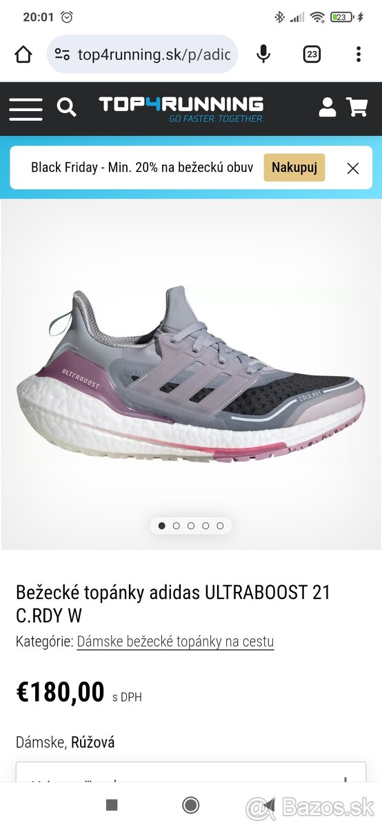 Bežecké tenisky zn. Adidas Ultraboost - 2