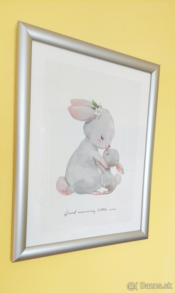 Zarámovaný print do detskej izbičky - 2