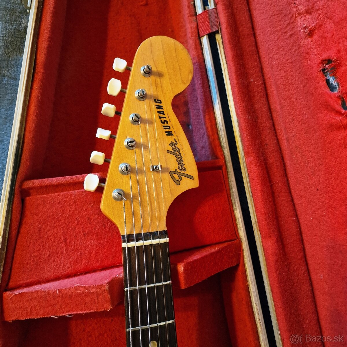 Fender Mustang Daphne Blue 1966 100% original - 2