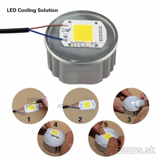 LED 230V Extrémne silná LED 50W - 2