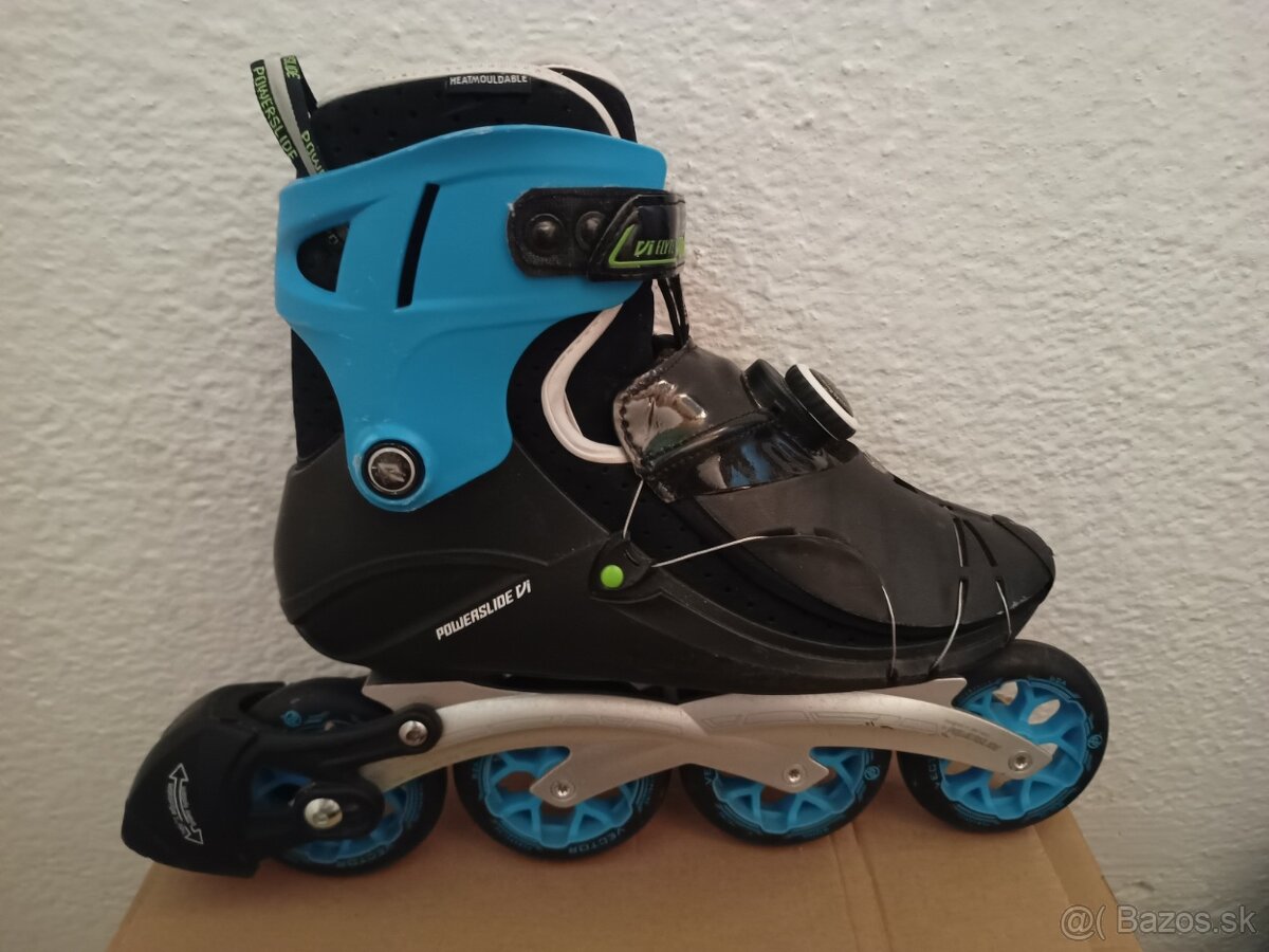 kolieskove / inline / fitnes korcule POWERSLIDE velkost 42 - 2