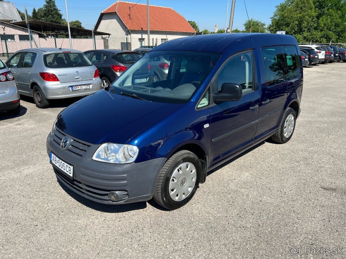 VW Caddy 1,9TDI nafta (BJB), 77kW, MT/5, rok:09.2004. - 2