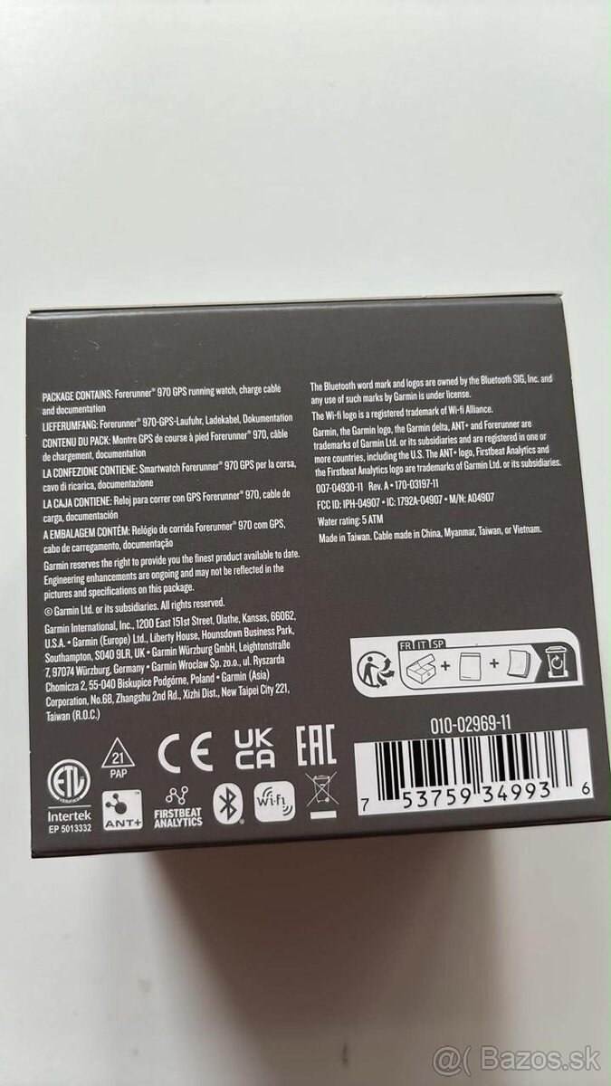Novy Garmin Forerunner 970 (2 roky zaruka) - 2