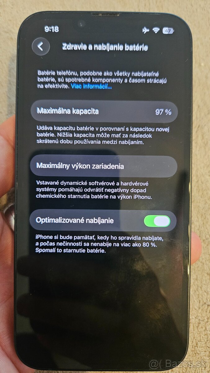 Iphone 14 128gb čierny top stav - 2