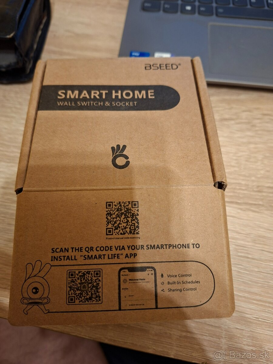 BSEED FR Standard zástrčka s vypínačom WiFi - 2