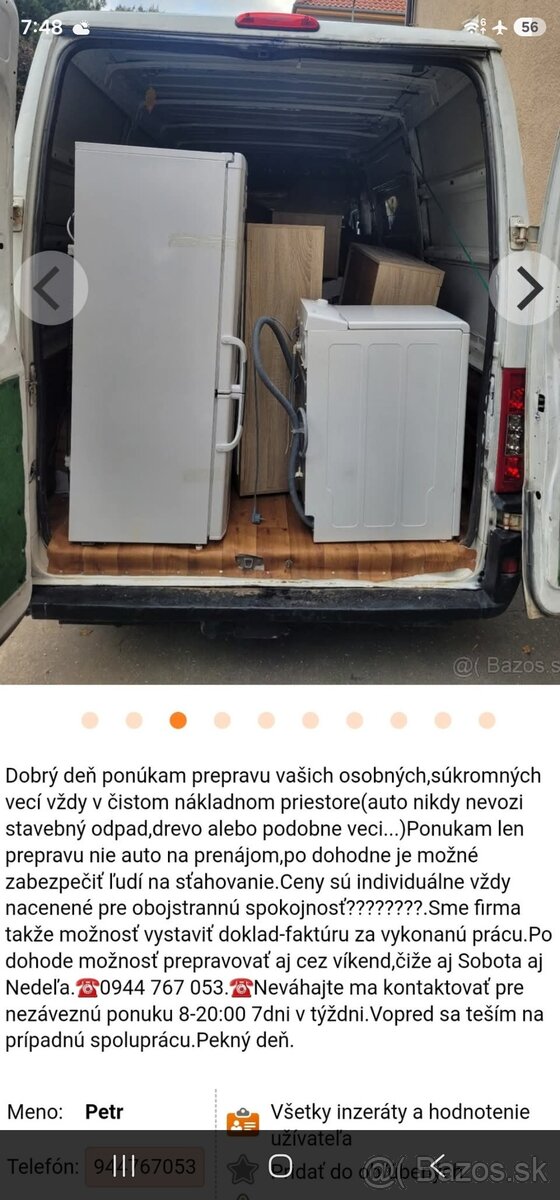Autodoprava do 3,5tony - 2