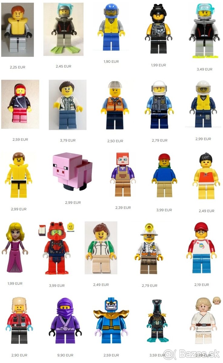 Originálne LEGO figúrky, panáčikovia, postavičky - 2