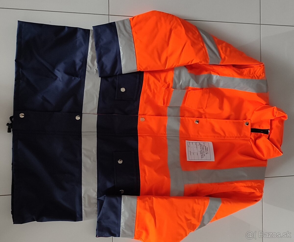 Reflexný kabát L XL veľkosť nový - 2