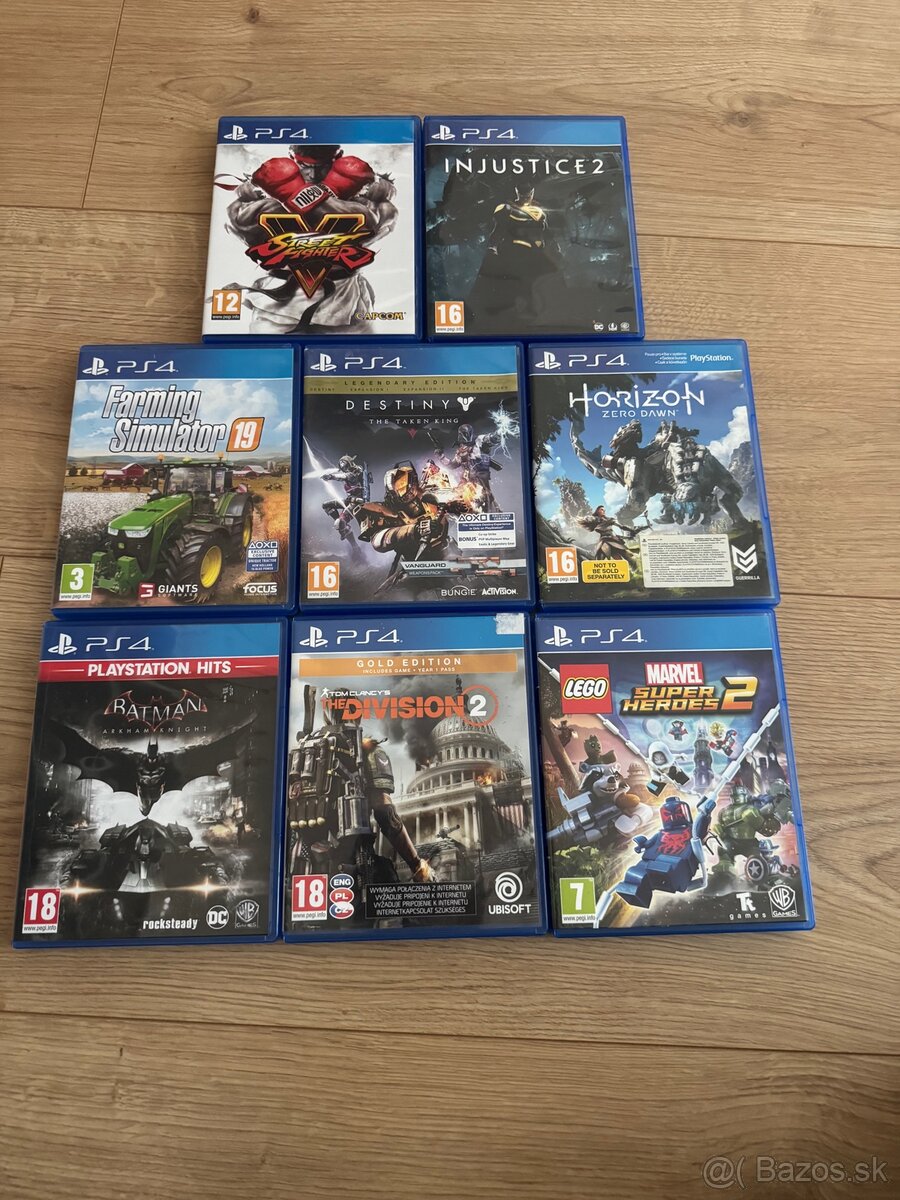 Predám hry na PS4 - 2