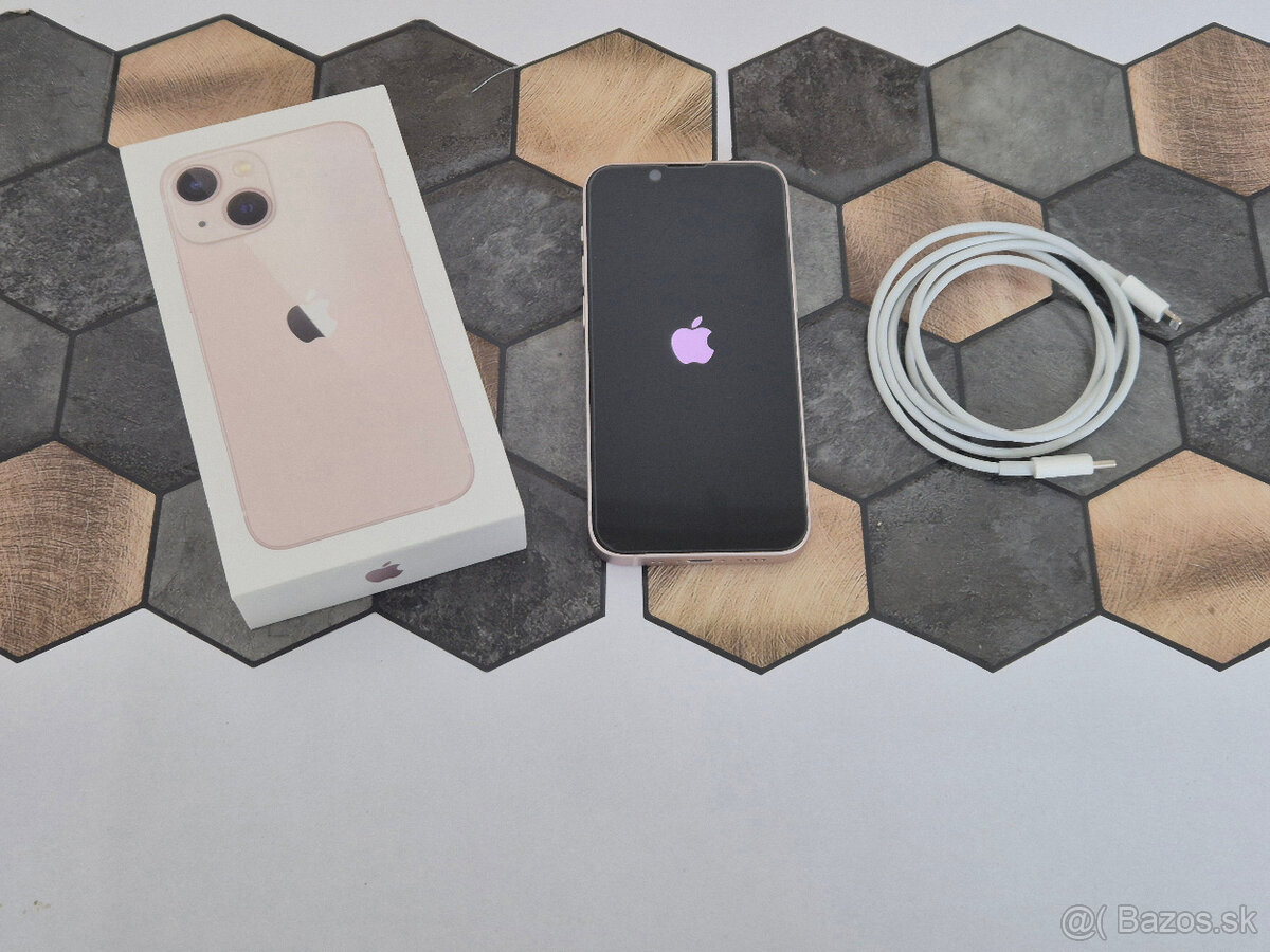 iPhone 13 mini 128GB 100% BATÉRIA A ZÁRUKA ROK - 2